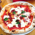 ピッツェリア ダジーノ - マルゲリータ＋サラミ＝サラメ