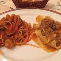 エリオ・ロカンダ・イタリアーナ - あさりスパゲッティと手打ち麺タリアテッレ