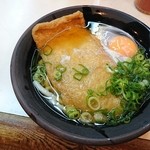 なんばうどん - きつねうどん+玉子