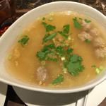 タイレストラン タニサラ - カオトム（豚）（タイ風おかゆ）税込680円