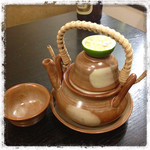 十八番 - 松茸土瓶蒸し。