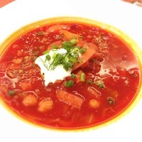 Russian Restaurant ROGOVSKI 銀座 - ウクライナボルシチ☺︎
