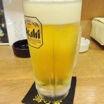 男子厨房　海の家 - 生ビール