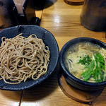 Menya Tsururi - 極上きまぐれつけ麺・塩味 牡蠣入り（２０１５年１１月）