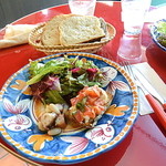 オステリア・オ・ジラソーレ - バルのランチ前菜盛り合わせ