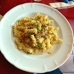 オステリア・オ・ジラソーレ - サーモンのクリームパスタ