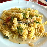 オステリア・オ・ジラソーレ - サーモンのクリームパスタ