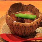 わしょく亭 - 和食屋の「ビーフシチュー」。6月下旬にお邪魔したときの「シメ」の一品です。とても美味しかったので・・・ランチメニューに加えてくれると嬉しいな～！