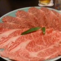 人形町今半 新宿第一生命ビル店 - 若干ピンボケの肉たち