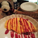 bistro D - 森のきのこのオムライス
      これもボキらが注文する定番メニューだね。
      