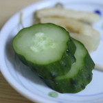 リッチなカレーの店 アサノ - お新香