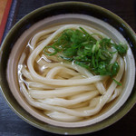 純手打うどん よしや - ぬるいかけうどん 小