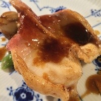 銀座うかい亭 - 北寄貝はバター醤油で