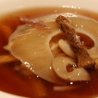 中国薬膳料理 星福 - アガリクス茸入り フカヒレ姿の煮