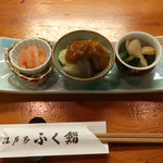 ふく鮨 - 先付