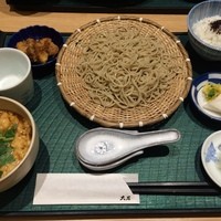 手打ちそば 大石 - 玉子のあれ定食