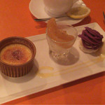 テート・ア・テート - 3種類から選べるデザート♪スイーツ野郎には堪らない構成(^o^)/