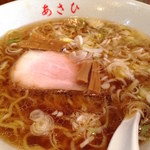 中華そばの丼表面