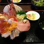 海鮮問屋 海ぼうず - 海のない栃木県でも美味しく海の幸が食べられる！しかも美味しくボリューム満天で安い。特にオススメは平日ランチ。海鮮丼1980円(税別)が、毎日5名様限り…ななななんと！ビックリぽん。な500円。