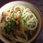 かめやうどん店 - 自宅で たぬきうどん