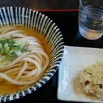 みしま - 『ひやひや』と『レンコンの天ぷら』。