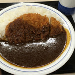 かつや - カツカレー（梅）+ ご飯大盛り