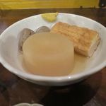 野毛八 - おでん３品盛り_2015/11