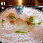 あざみ野うかい亭 - スズキのマリネ