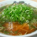 来来亭 - ラーメン　650円　ネギ多めｗｗ