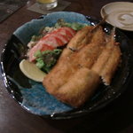 旬魚処 海蔵 - アジフライ