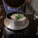 旬魚処 海蔵 - 釜飯が出来た