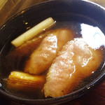 東風 - 鴨汁の浸け汁