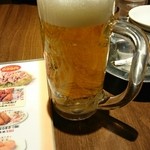 中華料理 谷記 - 生ビール