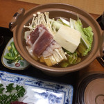 緑山荘 - 鴨鍋