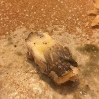 すし家 一柳 - 穴子、塩