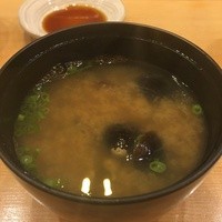 すし家 一柳 - あさりの味噌汁
