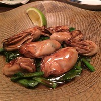 辿 - 牡蠣のバターポン酢