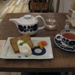 ミルダ カフェ - 南薩摩ファーストフラッシュと紅茶のシフォンケーキ(2015.11)