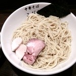 中華そば こびき - 和風醤油つけ麺（大盛）：700円：麺とチャーシューとハム