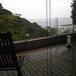 ラウンジから見える外の景色