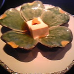 夜のコース料理（特製風こみち豆腐　生雲丹　山葵）