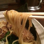 山嵐 - 2015年10月 海スープ  麺アップ