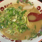 天下一品 江坂店 - スープ、ネギ多め、普通麺、こってり