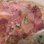 塩そば専門店 桑ばら - コストコの厚切り牛タンとセブンイレブンの大根が桑ばらで出逢った。（本日の裏そば）