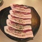 焼肉・ホルモンこそっと - 豚バラ
