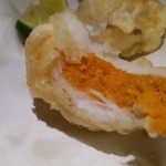 みこころや - (11/5)てんぷら（百合根とウニ）