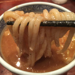 三田製麺所  - つけ汁を潜らせて♡