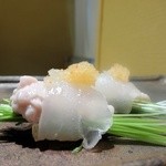 銀座 柳寿司 三代目 - かわはぎ