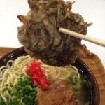 ゆくい処 石だたみ - もずく天ぷら＾＾