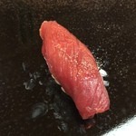 日本橋蛎殻町 すぎた - （2015/11）づけまぐろ